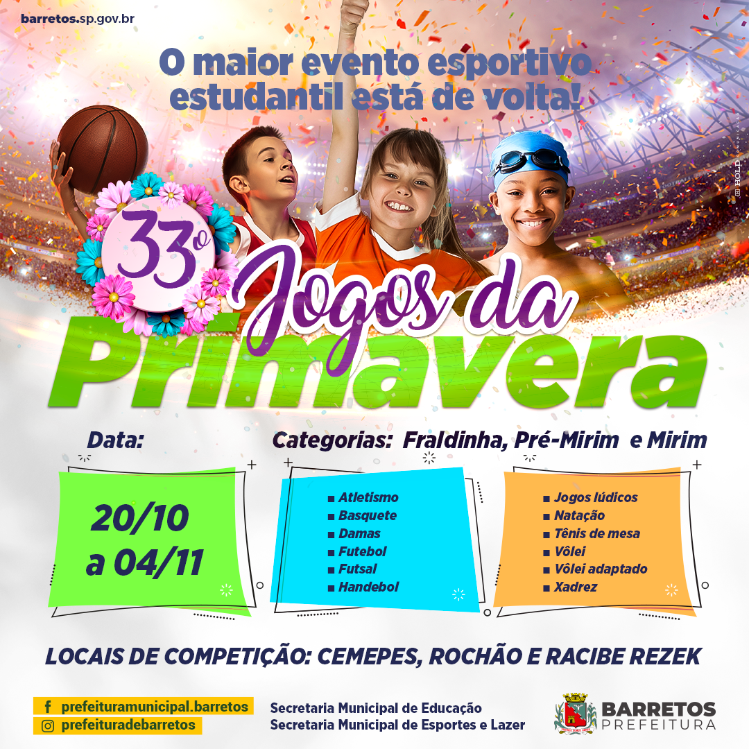 Jogos de Integração” abre horários para aulas de xadrez, vôlei, futsal e  basquete